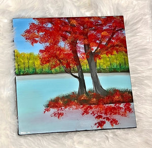 Wall Art Fall Scene