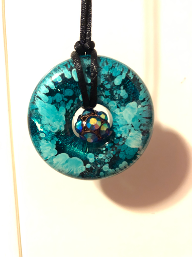 Resin Pendant Necklace