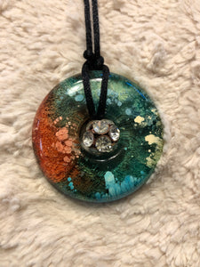 Resin Pendant Necklace