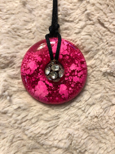 Resin Pendant Necklace