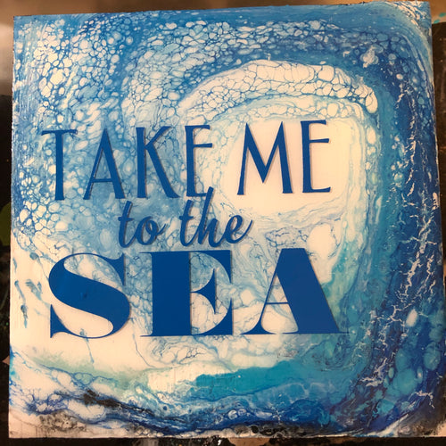 Take Me to the Sea Wall Art