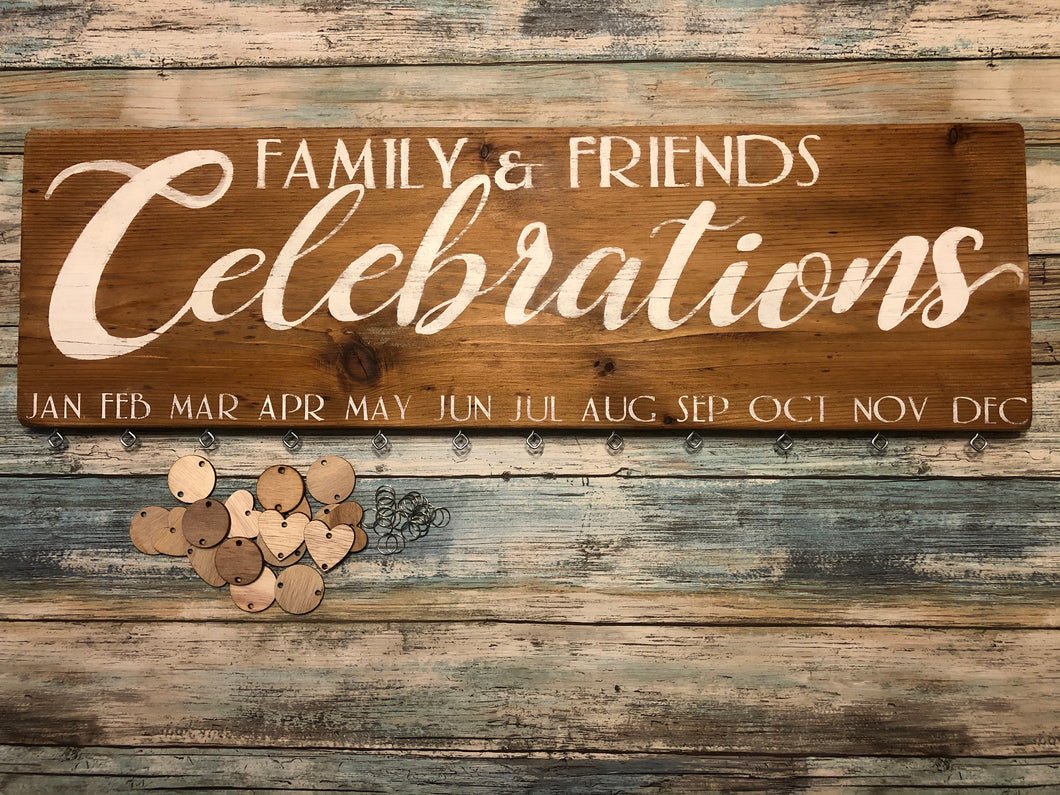 Family Celebrations Calendar