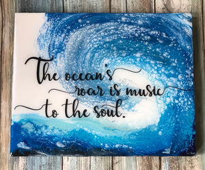 Ocean’s Roar Wall Art