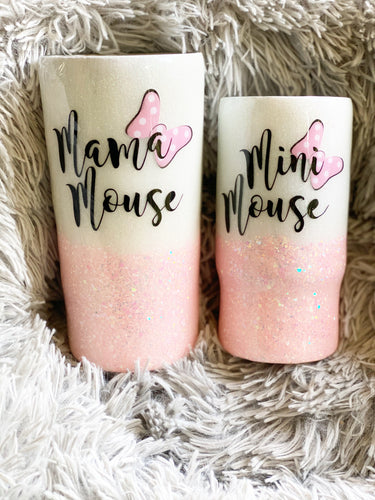 Mama/Mini Mouse Tumblers