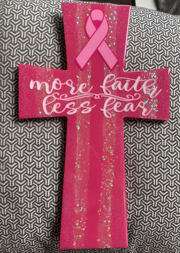 More Faith Cross Wall Art