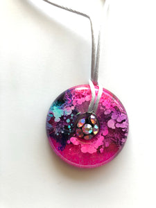 Resin Pendant Necklace